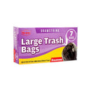 Ri-Pac, Trash Bag with Drawstring, Black, 33 Gallon, 7 ct (24 Pack)