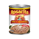 Rosarita, Spicy Jalapeno, Refried Beans, 16 oz (12 Pack)