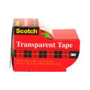 3M, Scotch Transparent Tape With Dispenser, 2 ct (48 Pack)
