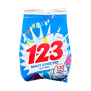 1-2-3, Laundry Detergent, Maxi Efecto Blancura, 31 oz (18 Pack)