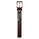 Men's Belt With Metal Buckle, Assorted Colors (12 Pack)