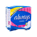 Always, Classic Pads with Wings, Maxi, Size 2, 9 ct (16 Pack)