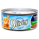 9 Lives, Wet Cat Food, Super Supper, 5.5 oz (24 Pack)