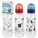 Baby King, Baby Bottles, Printed Assorted Colors, 9 oz (12 Pack)