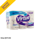 Virtue, Bathroom Tissue, Lavender, 12 ct (4 Pack)