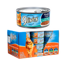 9 Lives, Cat Food, Variety Pack, 5.5 oz (24 Pack)