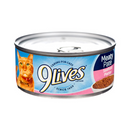 9 Lives, Wet Cat Food, Seafood Platter, 5.5 oz (24 Pack)