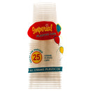 Imperial Plastics, Plastic Cups, Clear, 25 ct (48 Pack)