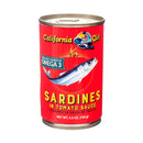 California Girl, Sardines, Tomato, 5 oz (24 Pack)