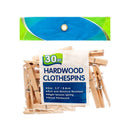 Clothespin Hardwood, 30 ct (24 Pack)