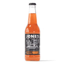 Jones, Cane Sugar Soda, Orange Cream, 355 ml (12 Pack)
