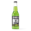 Jones, Cane Sugar Soda, Green Apple, 355 ml (12 Pack)