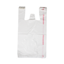 Regular T-Shirt Bag, White, 12" x 7" x 22" (400 Pack)