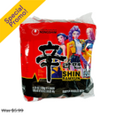 Nongshim, KPop Demon Hunters, Original Shin, 4.2 oz (4 Pack)