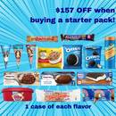 Jeff & Tony's, Ice Cream, 5 Basket Bunker Starter Pack (1 Pack)