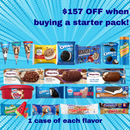 Jeff & Tony's, Ice Cream, 7 Basket Bunker Starter Pack (1 Pack)