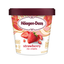 Haagen-Dazs, Ice Cream, Strawberry, 14 oz (8 Pack)