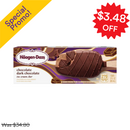 Haagen-Dazs, Chocolate Dark Chocolate Bars, 5 oz (12 Pack)