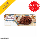 Haagen-Dazs, Vanilla Almond Bars, 3 oz (12 Pack)