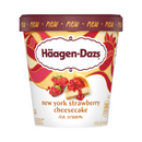 Haagen-Dazs, Ice Cream, NY Strawberry Cheese Cake, 14 oz (8 Pack)