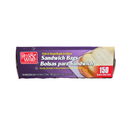 Red & White, Sandwich Bags, 150 ct (1 Pack)