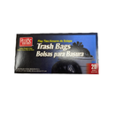 Red & White, Flap Trash Bag 30 Gallons, 20 ct (12 Pack)