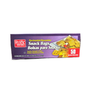 Red & White, Snack Bag Snap, 50 ct (1 Pack)