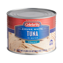 Celebrity, Chunk Tuna, White, 66 oz (6 Pack)