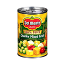 Del Monte, Chunky Mixed Fruits in Juice, 15 oz (12 Pack)