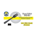 Sunset, Heavy Black Poly Forks, 1000 ct (1 Pack)