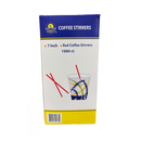 Sunset, Sunset - Red Coffee Stirrers, 7", 1000 ct (1 Pack)