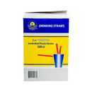 Sunset, Jumbo Red Straws, 7.75", 500 ct (1 Pack)