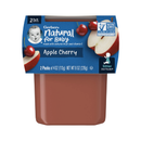 Gerber, Baby Food, Apple & Cherry, Stage 2, 4 oz (16 Pack)