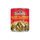 La Costeña, La Costena, Sliced Jalapenos, 28 oz (12 Pack)