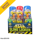 Toxic Waste, Mega Slime Licker, Sour Rolling Liquid Candy, 3 oz (12 Pack)