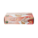 Sunset, Poly Gloves, Extra Large, 500 ct (10 Pack)