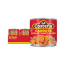 La Costeña, La Costena, Pickled Carrots, Sliced, 14.1 oz (12 Pack)