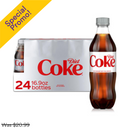 Coca-Cola, Soda, Diet Coke, 16.9 oz (24 Pack)
