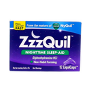 Vicks, ZzzQuil, Nighttime Sleep Aid, LiquiCaps, 12 ct (6 Pack)