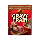 Gravy Train, Gravy with T-Bone Flavor Chunks, 13.2 oz (12 Pack)