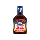 Kraft, Spicy Honey BBQ Sauce, 18 oz (12 Pack)