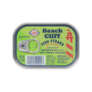 Beach Cliff, Fish Steaks, Soybean Oil W/ Hot Chilis, 3.75 oz (12 Pack)