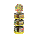 Clipper, Lighter 3-Tier Display Rasta + 12 Free (144 Pack)