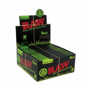Raw, Black Organic Papers King Size Slim (50 Pack)