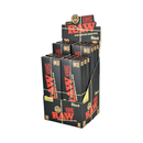 Raw, Black Cones, 1.25 in (12 Pack)