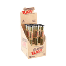 Raw, Bud Wrap Cones 3-Pack, 1.25 in (12 Pack)