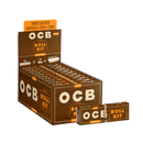 OCB, Papers+Tip+Tray Virgin Slim Size Roll Kit (24 Pack)