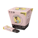 Blazy Susan, Pink Cones Display Shorty Size, 53 mm (21 Pack)