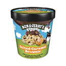 Ben & Jerry's, Topped Salted Caramel Brownie Ice Cream, 15.2 oz (8 Pack)