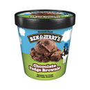 Ben & Jerry's, Chocolate Fudge Brownie Ice Cream, 16 oz (8 Pack)